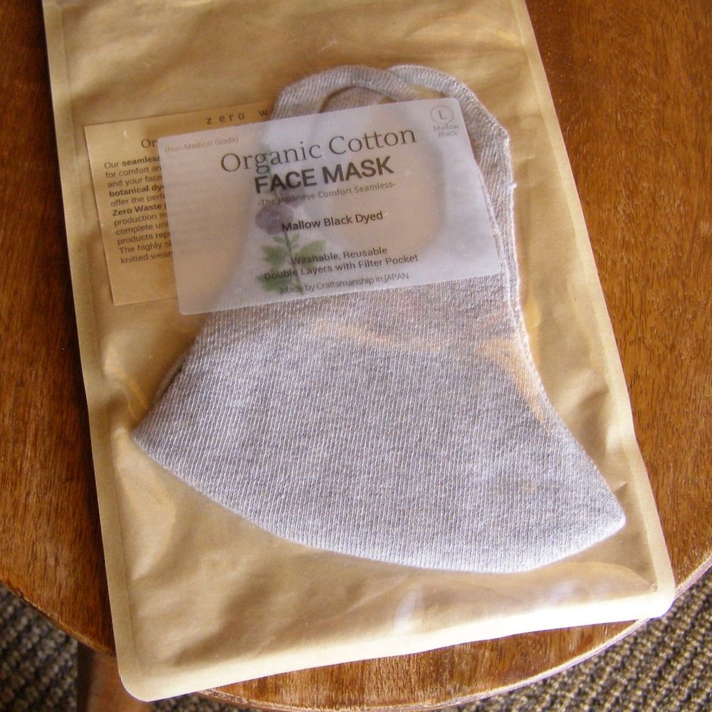 Botanical Dyed Organic Cotton FACE MASK